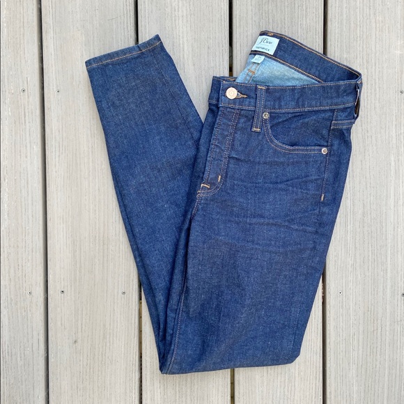 J crew 9" high-rise toothpick classic wash jean - Picture 5 of 6